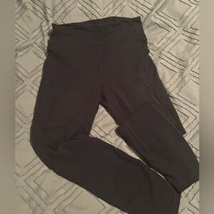 Navy Lululemon High-Waisted Leggings